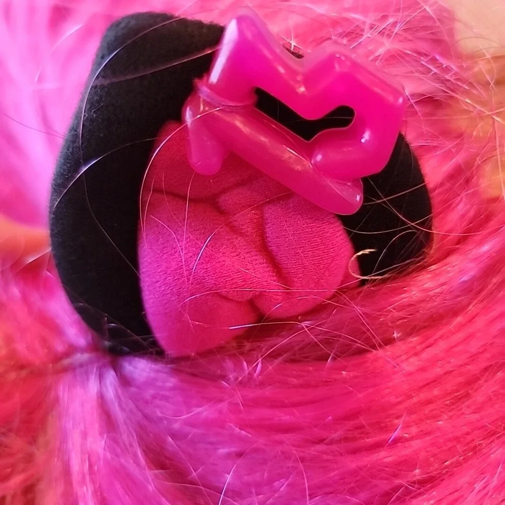 Rubies‎ Monster High CHATTY NOIR Child's Halloween Wig Ears & Earrings New